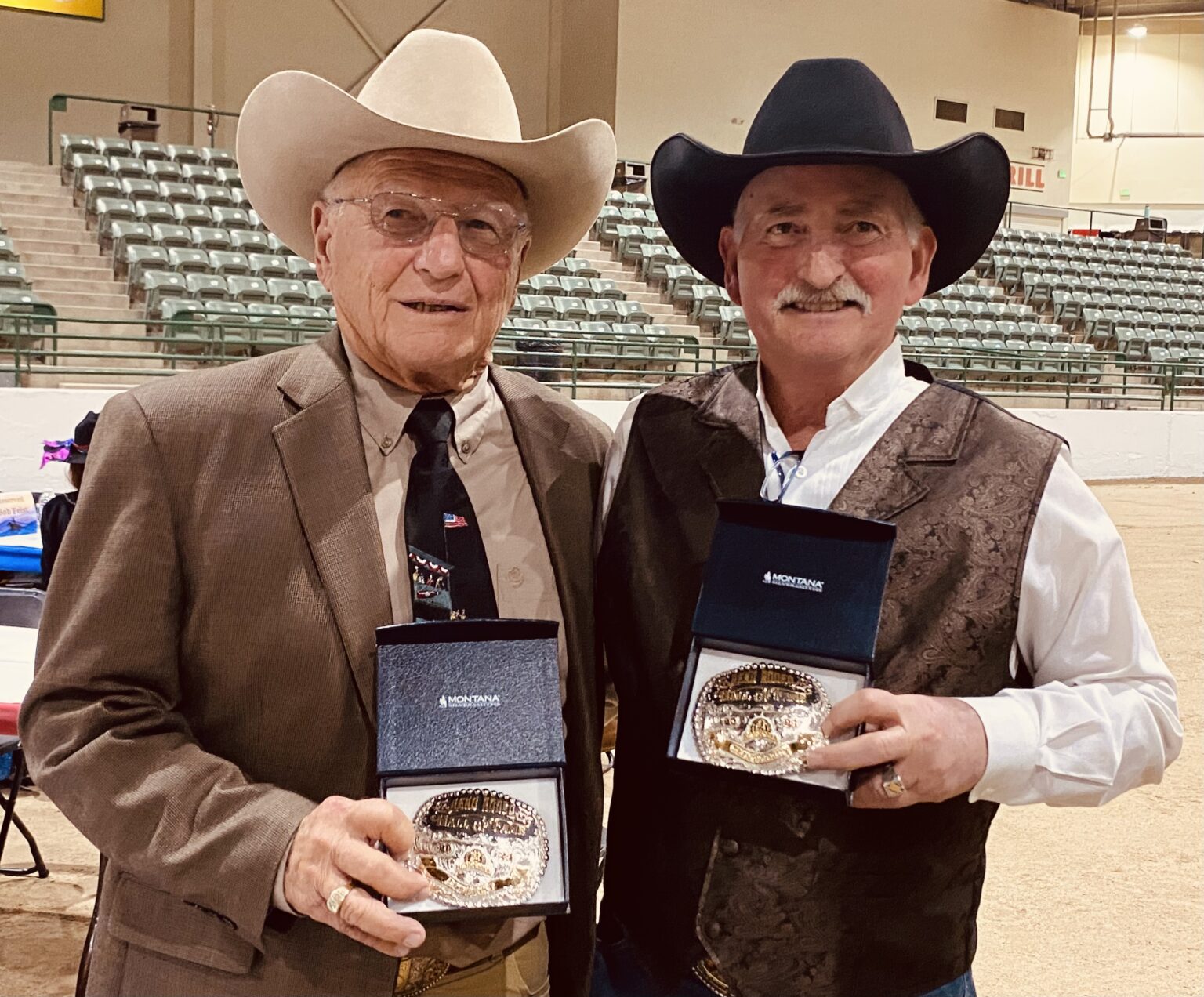 WORLD CHAMPIONS INDUCTED INTO THE RENO RODEO HALL OF FAME - TENN TEXAS